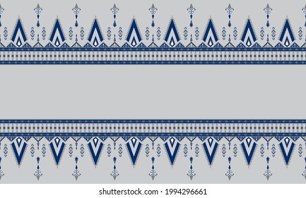 Ethnic abstract triangle pattern art. Seamless pattern in tribal, folk embroidery. Aztec geometric art ornament print.Design for carpet, clothing, wrapping, fabric, cover, textile, rug.