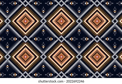 Arte de patrones triangulares abstractos étnicos. Patrón sin foco en el estilo tribal, folclórico y mexicano. 
Impresión de ornamento de arte geométrico azteca.Diseño de alfombras, prendas de vestir, envolturas, tejidos, revestimientos, textiles
