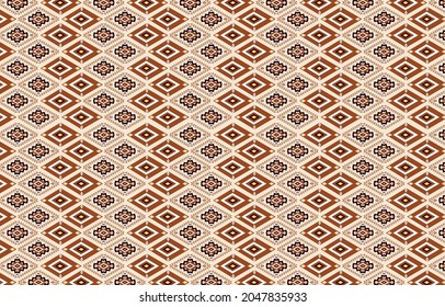 Ethnic abstract triangle pattern art. Seamless pattern in tribal, folk embroidery, and Mexican style. 
Aztec geometric art ornament print.Design for carpet, clothing, wrapping, fabric, cover, textile
