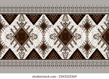 Ethnic abstract yellow. Seamless geometric pattern in tribal, 
folk embroidery, and Mexican style. Aztec geometric art ornament print.
Design for carpet, wallpaper, clothing, wrapping, fabric, cover, 