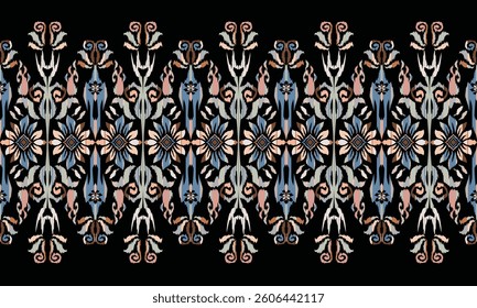 Ethnic abstract.Seamless pattern in tribal, folk embroidery, and Mexican style. Aztec geometric art ornament print.Design for carpet, wallpaper, clothing, wrapping, fabric, cover.