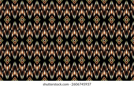 Ethnic abstract.Seamless pattern in tribal, folk embroidery, and Mexican style. Aztec geometric art ornament print.Design for carpet, wallpaper, clothing, wrapping, fabric, cover.