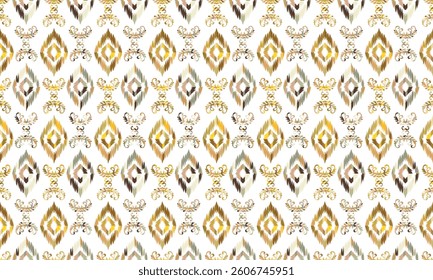 Ethnic abstract.Seamless pattern in tribal, folk embroidery, and Mexican style. Aztec geometric art ornament print.Design for carpet, wallpaper, clothing, wrapping, fabric, cover.