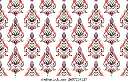 Ethnic abstract.Seamless pattern in tribal, folk embroidery, and Mexican style. Aztec geometric art ornament print.Design for carpet, wallpaper, clothing, wrapping, fabric, cover.