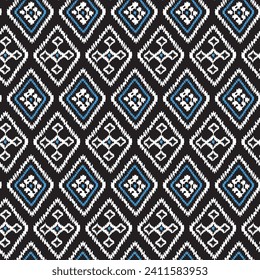 Ethnic argyle traditional pattern geometric design