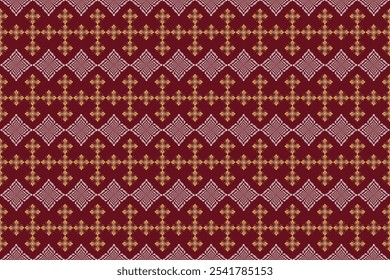 Ethnic Art, Demark Design, Fabric Patterns, Art ornament print, Design for carpet, Fabric, Cover, Wrapping, Wallpaper, Clothing.