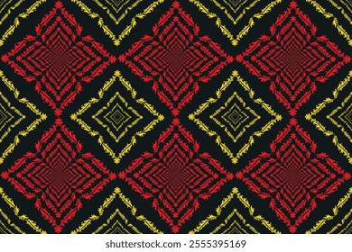 Ethnic art, Demark design, fabric pattern, art weaving fabric patterns, carpet design, wrapping, fabric, wallpaper, product cover.