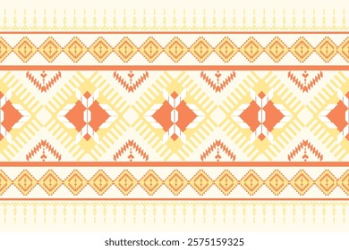 Ethnic art fabric, weaving local fabric patterns, ethnic floral patterns, geometric patterns, used for weaving carpets, wallpaper, orange clothing, embroidery, illustrations, cards, picture books.