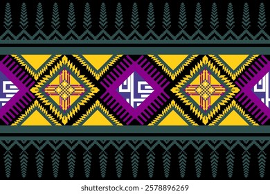 Ethnic art fabrics with local woven patterns and geometric shapes are used for carpets, wallpaper, clothing and embroidery.They are also used for the designs of Native American,Aztec tribes,cards