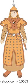 ethnic asian warrior