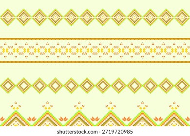 Patrón sin fisuras del bordado tradicional oriental geométrico abstracto azteca étnico. Diseño decorativo de geometría nativa para tela, ropa, decoración de bordes, interior, Fondo de pantalla, fondo, textura, impresión
