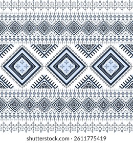 Ethnic aztec border design. Vector illustration. Tribal design, geometric symbols for border, frame, logo, cards, decorative paper. 