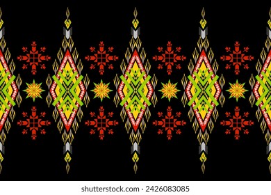 Ethnic Aztec geometric oriental traditional seamless pattern. Native luxury design for fabric, texture, textile, elements, border, decoration, embroidery, interior, illustration, wallpaper, printing