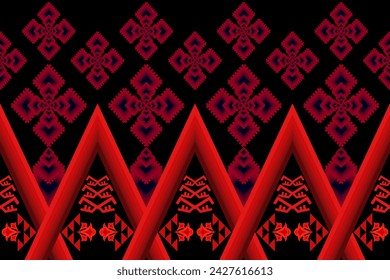 Ethnic Aztec geometric oriental traditional seamless pattern. Native luxury design for fabric, texture, textile, elements, border, decoration, embroidery, interior, illustration, wallpaper, printing