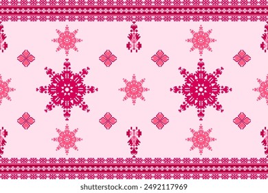 Ethnic Aztec geometric oriental traditional seamless pattern. Native fabric floral paisley decoration design for texture, textile, element, embroidery, ornament, background, abstract, wallpaper, print