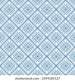 Ethnic aztec geometric pattern native american mexican navajo tribal motif design