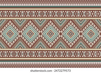 De etnia azteca. Patrón de chevron triangular sin costuras en estilo tribal, bordado popular navajo y estilo mexicano. arte geométrico ornamento print.Design para alfombra, Fondo de pantalla, textil