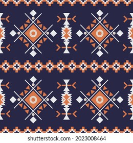 Ethnic Aztec  Seamless Pattern, for Blankets, fabric, Bed Cover