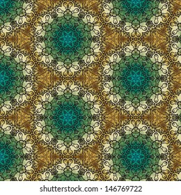 Ethnic background based on polygons and laces