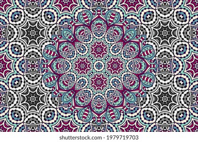 antecedentes étnicos con elementos coloridos