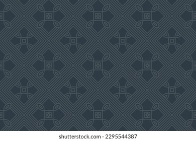 Antecedentes étnicos, elegante diseño de la cubierta. Patrón geométrico. Ornamentos de Oriente, Asia, India, México, Aztecas. Plantilla para banners, invitaciones, scrapbooking y diseño de moda. Color oscuro vintage.