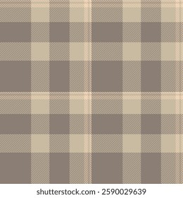 Ethnic background fabric seamless, 20s plaid check texture. Household tartan pattern vector textile in pastel and light colors palette.