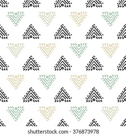 Ethnic background with fgeometric elements. Used for wallpaper, pattern fills, web page background, surface textures.