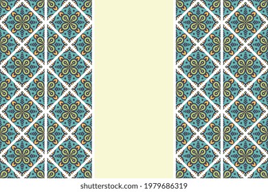 ethnic background with mandala element