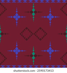 ethnic background. native American pattern. Navajo tribal vector seamless pattern.