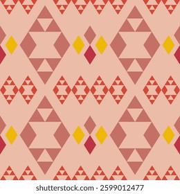 ethnic background. native American pattern. Navajo tribal vector seamless pattern. geometric seamless pattern.