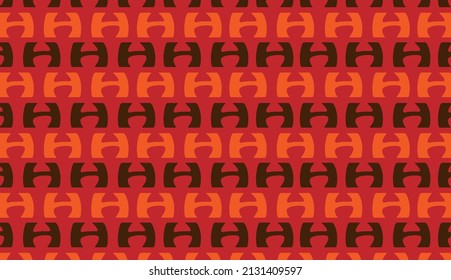 Ethnic background. Seamless pattern. Mosaic tiles. Tribal ornament. Geometric image. Ethnic motifs. Suitable for fabric pattern