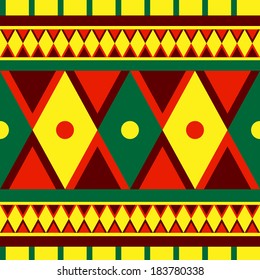 Ethnic background. Vector illustration.