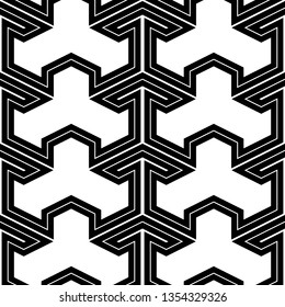 Ethnic background.Folk vector. Linear backdrop. Seamless pattern.Curves ornament. Geometric wallpaper. Tribal motif. Digital paper, textile print, web design