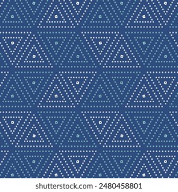 Ethnic Bandhani Pattern Design Vector
