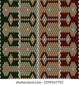 Ethnic Bead Patterns: Traditional Tribal Textile Designs Collection