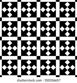 Ethnic black and white pattern