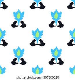 Ethnic blue print