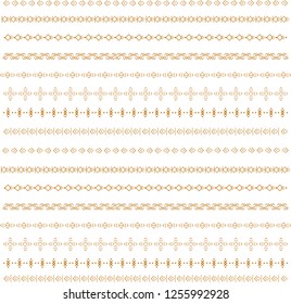 Ethnic Boarders for Decorative proposes   