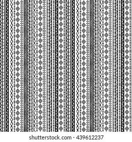 Ethnic boho, aztec seamless pattern. Tribal art vintage print. Background texture, wallpaper