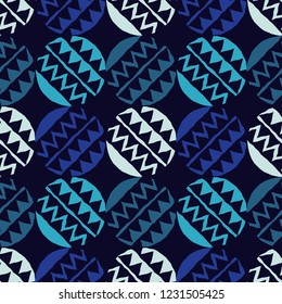 Ethnic boho background. Polka dot seamless pattern. Geometric background. Dots, circles and buttons. Can be used for wallpaper, textile, invitation card, wrapping, web page background.
