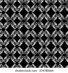 Ethnic boho black and white seamless pattern. Print. Repeating background. Cloth design, wallpaper.