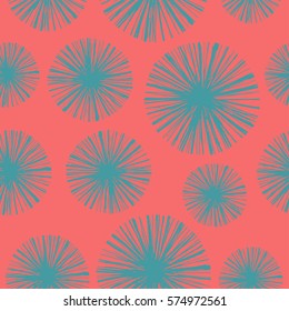 Ethnic boho hand drawn seamless patterns. Floral Vintage repeating backgrounds in engraving style for your beautiful design in trendy colors