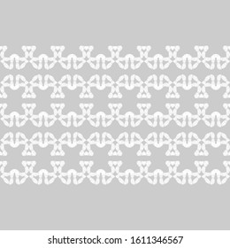 Ethnic boho ornament. Seamless pattern. Tribal motif. Vector illustration for web design or print.