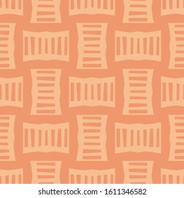 Ethnic boho ornament. Seamless pattern. Tribal motif. Vector illustration for web design or print.