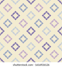 Ethnic boho ornament. Seamless pattern. Tribal motif. Vector illustration for web design or print.