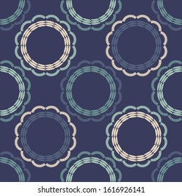 Ethnic boho ornament. Seamless pattern. Tribal motif. Vector illustration for web design or print.