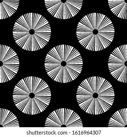 Ethnic boho ornament. Seamless pattern. Tribal motif. Vector illustration for web design or print.