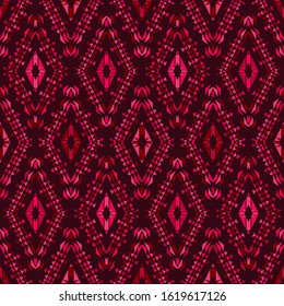 Ethnic boho ornament. Seamless pattern. Tribal motif. Vector illustration for web design or print.