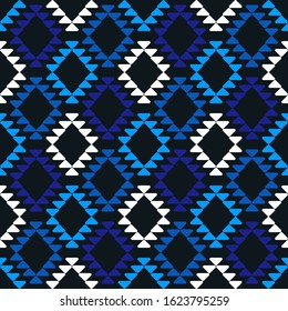 Ethnic boho ornament. Seamless pattern. Tribal motif. Vector illustration for web design or print.