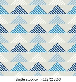 Ethnic boho ornament. Seamless pattern. Tribal motif. Vector illustration for web design or print.